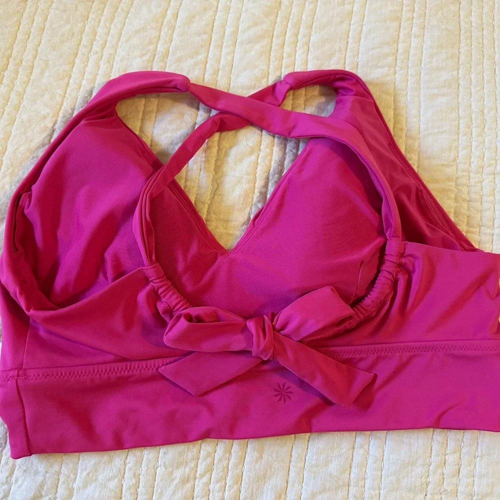 Athleta Magenta Bikini Top - Picture 3 of 5